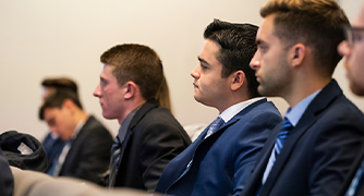 image of students in a lecture